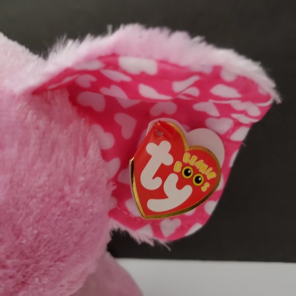 Ty Beanie Boos SUGAR the Pink Elephant (10 Inch) NEW MINT with TAGS Retired - Picture 4 of 12